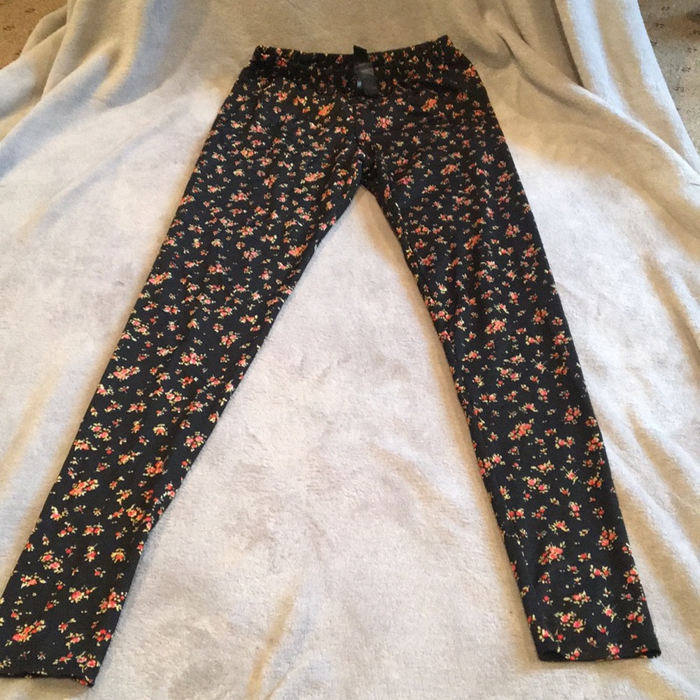 Floral leggings